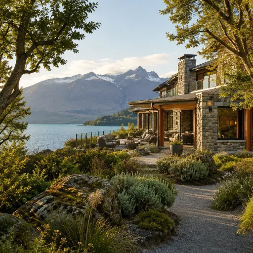 Where to stay here in Queenstown for a refined lakeside escape