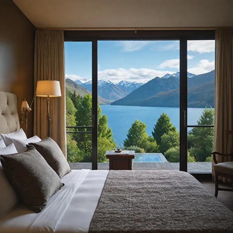 Experience exclusive hotels in Queenstown: luxury stays with lake views and premium amenities