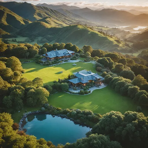 Premium rural retreats in New Zealand for elevated country escapes
