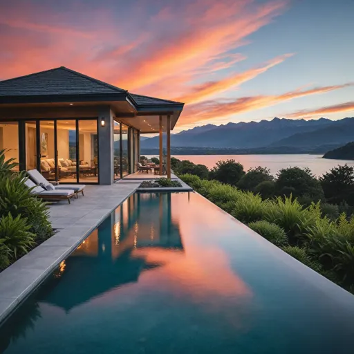 Luxury hotels with private pools in New Zealand for an unforgettable stay